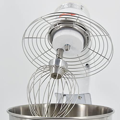 MOOTACO Küchenmaschine 7L Knetmaschine Teigknetmaschine Teigmaschine Rührmaschine mit 3 Rührwerkzeuge – Bild 6