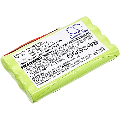 Batterie FT-817 Cameron Sino 1500mAh pour talkie-walkie Yaesu