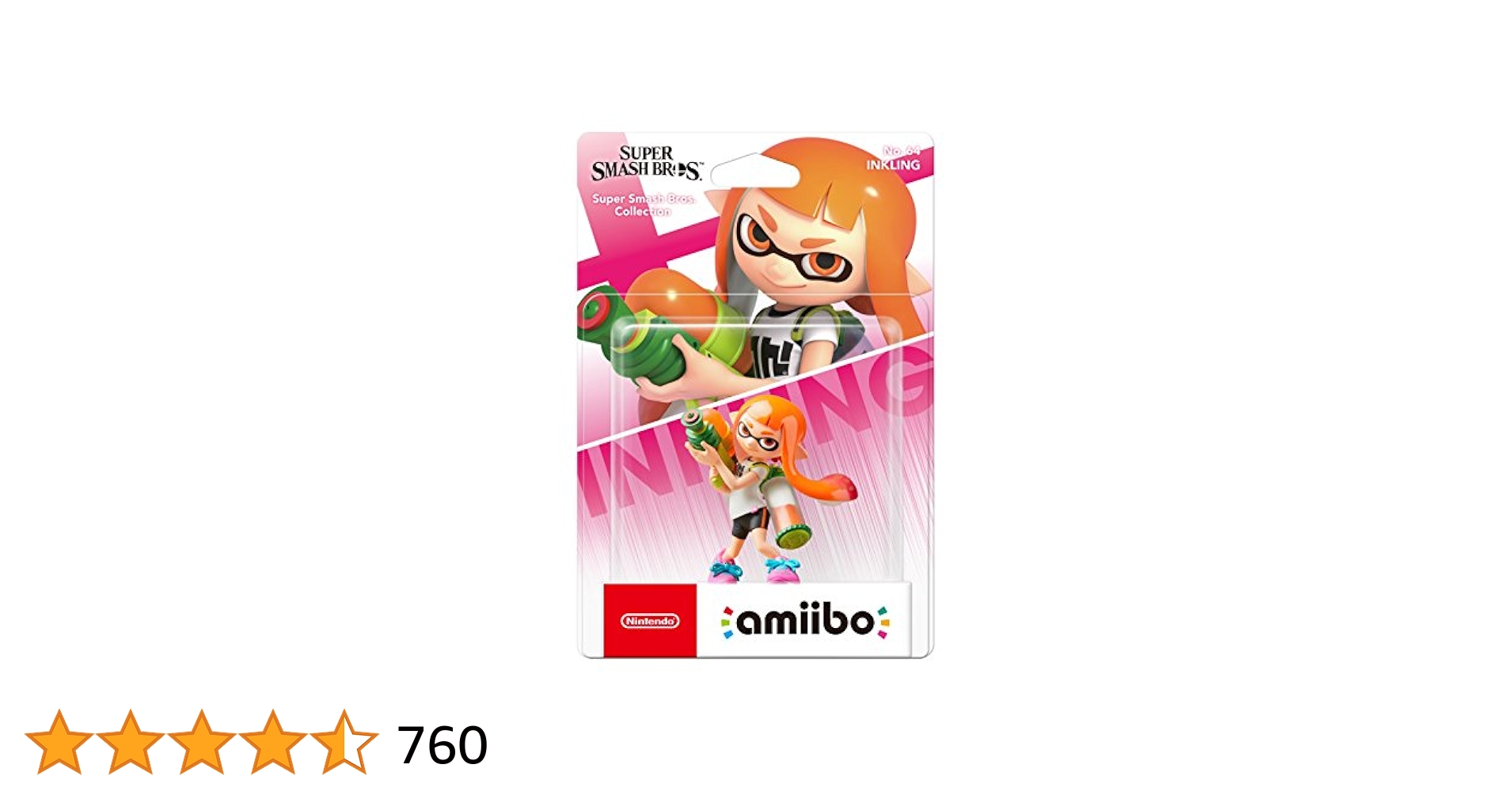 Amazon.com: amiibo Inkling Girl (Nintendo Switch) : Video Games