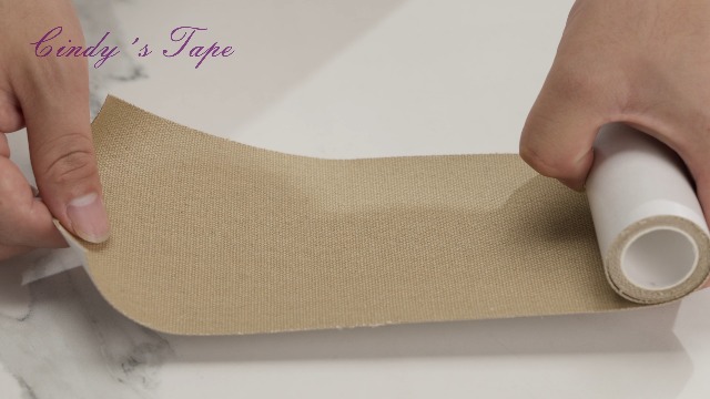 Image of Linen Canvas Repair Tape, 4 x 63 in Black Self-Adhesive Fabric Patch | Repairs boat covers, tents, sofas, awnings, sun shades and outdoor fabric with a durable waterproof adhesive patch.