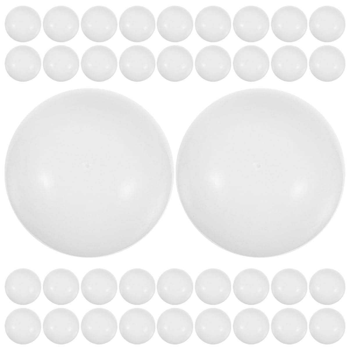 NAMOARLY Plastic Elasticity Pong Balls 100pcs Glow in Dark for Boys and Girls Adults Sports Training Ball Game