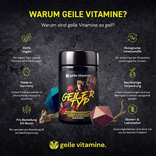 Nahrungsergänzungsmittel für Veganer – Vitamine für Männer