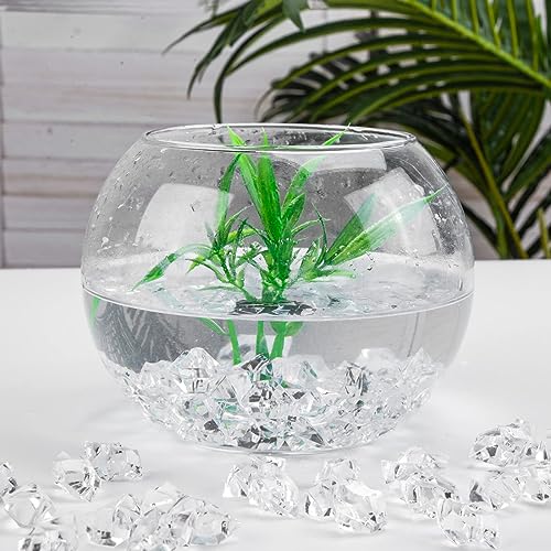 Snapklik.com : 1000PCS Fake Ice Rocks, 44Lbs Acrylic Ice Cubes Clear ...