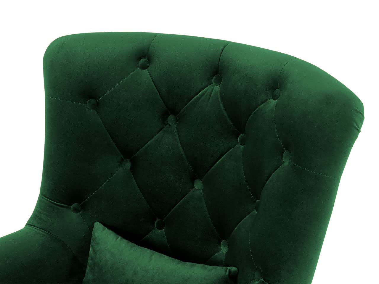 Mirjan24 Anaser Fauteuil de relaxation avec coussin, canapé rembourré, canapé de loisirs, fauteuil à bras, dossier matelassé, fauteuil de relaxation, fauteuil de télévision, fauteuil lounge avec
