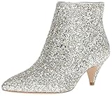 kate spade new york Women's Stan Ankle Boot, silver, 5 M US