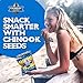 Chinook Seedery Roasted Jumbo Sunflower Seeds - Keto Snacks, Gluten-Free, Non-GMO, 8 Flavor Variety Pack 4 oz (12-Pack)