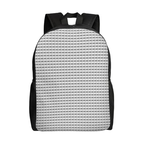AYYQWE Mochila unisex impermeable de gran capacidad con estampado de cangrejo de dibujos animados para senderismo, camping, viajes al aire libre