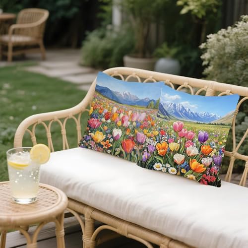 Coussins canapé extérieur imperméable 35x35 fermeture éclair