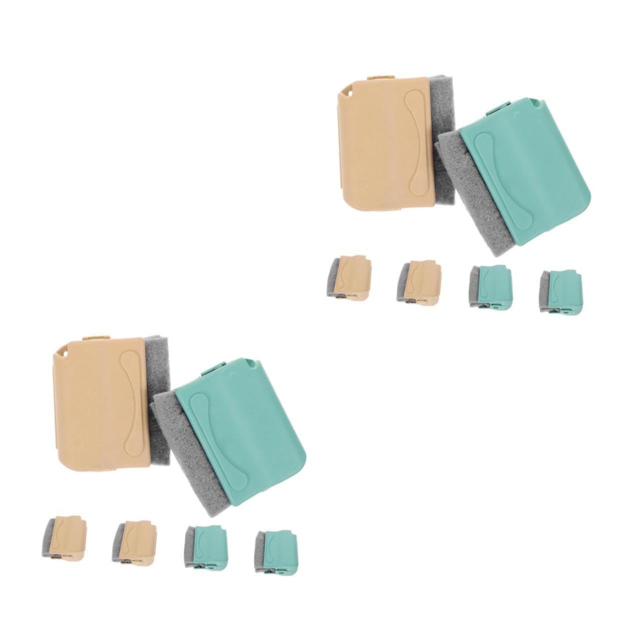 2 Series Cepillos De Limpieza para Ranuras De Ventana Herramienta Multifuncional para Cocina para Limpiar Grietas Y Juntas Ventanas Cocinas Y Colores Aleatorios 6 Piezas X 2