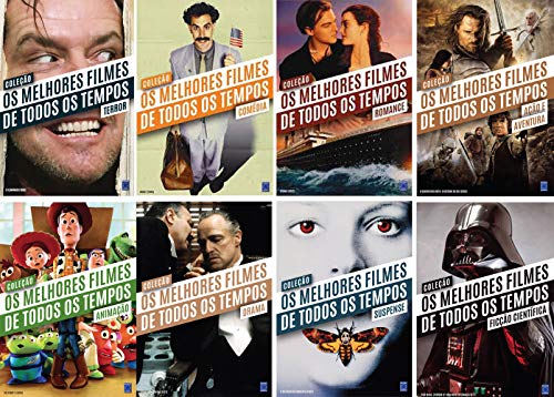 Coleção Os Melhores Filmes de Todos os Tempos (Completa - 8 volumes)