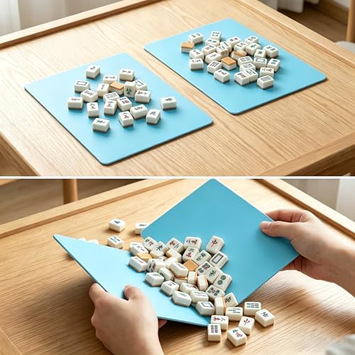 4 Pack Mahjong Shuffler Cards, Accesorios para Juego miniatura 7