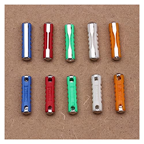 Fusibles de type Continental céramique 6mm pour circuit électrique auto classique