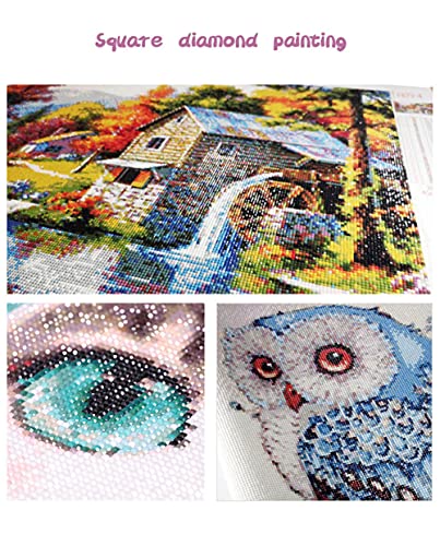Broderie diamant poisson pour combler un grand mur vide avec une activité relaxante - 7