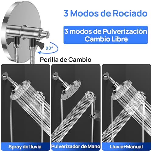 Regadera redonda grande 9 Imagen adicional