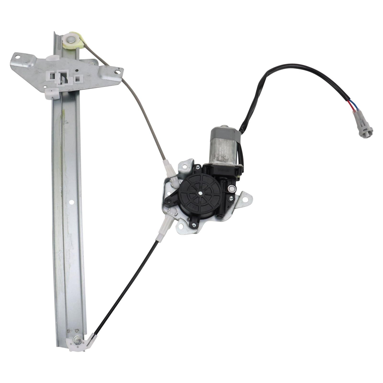 TRQ Front Right Power Window Regulator &amp; Motor Assembly Passenger Side Compatible with 1993-1997 Geo Prizm Toyota Corolla TO1351129