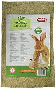 Nobby Hanfmatte für Hamster Nager, 1 Stück