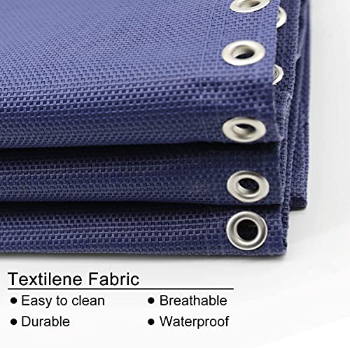 Mgwoth Zero Gravity Chair Replacement Fabric With Bungee Cord Kit, Repair Cloth For Anti-Gravity Lounge, Mesh Part For Patio Sling Folding Recliner Couch Outdoor Pool Lawn #TOP2