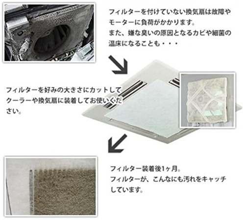 Amazon | エコフレギュラー(エアコンフィルター) フィルターロール巻き