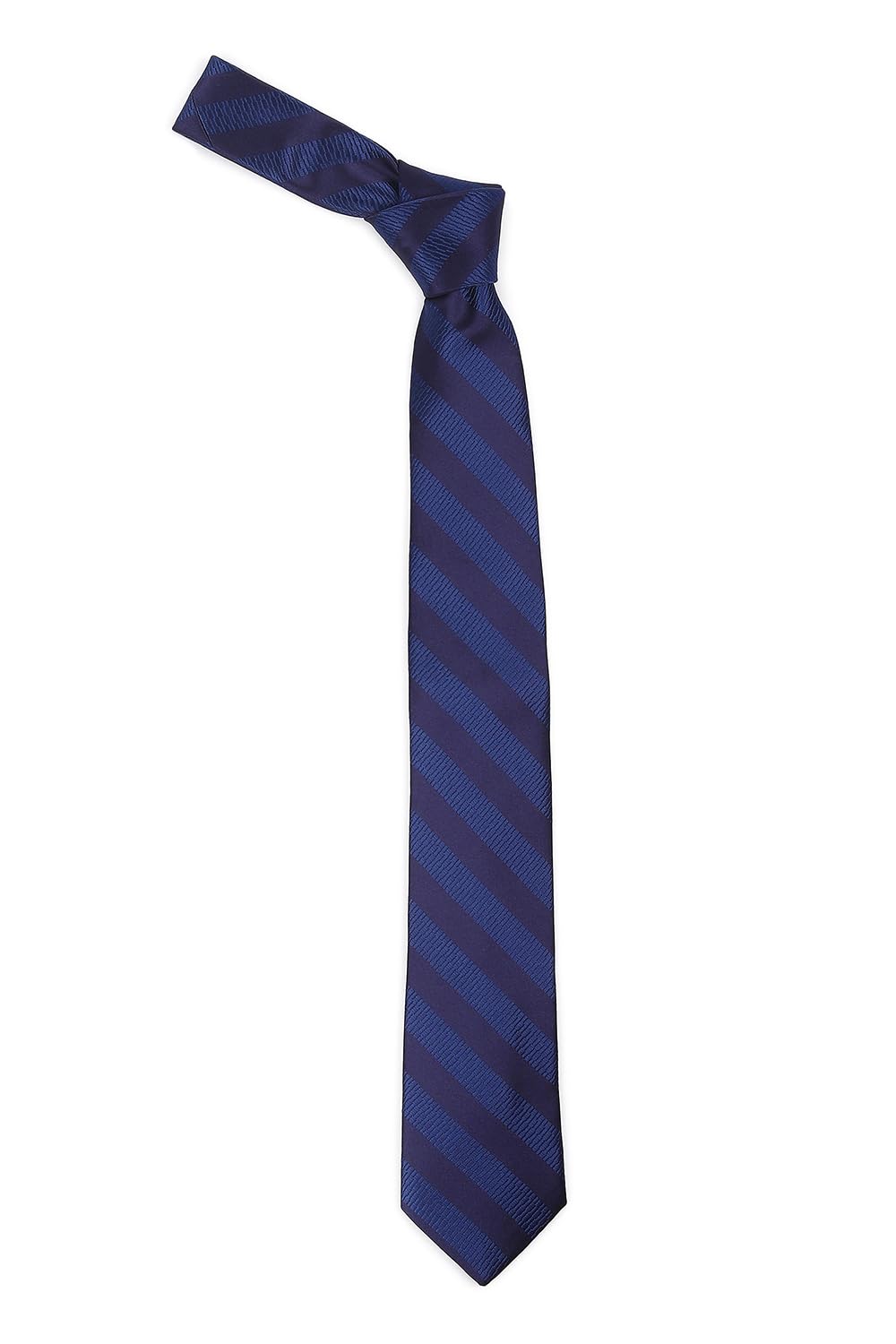 Men Blue Embroidered Tie-image-46