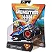 Monster Jam 2021 Spin Master 1:64 Diecast Monster Truck with Wheelie Bar: Heroes and Villains Superman,Unisex-Children