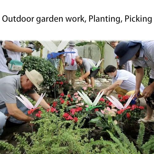 Hochsimulierter 3D-Libellenclip, Insekten Abschrecken, Realistische Flugbewegung, Langlebige PVC-Flügel, 8 Lebendige Farben, Vielseitige Einstellungen