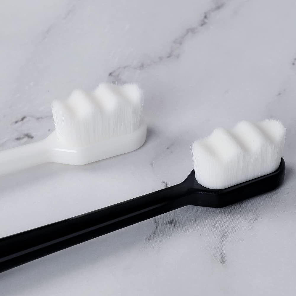 Amazon.co.jp Nano Toothbrush, Soft, Wide Toothbrush, Set of 6, Ultra