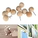 EnGive Wooden Globe Decorative Thumb Push Pins, 10 Per Set