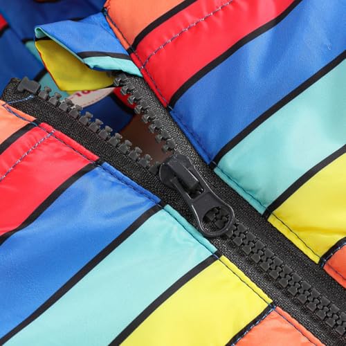 Kids Boys Cartoon Windproof Hooded Jackets Zip Up Fall Cotton Lined Warm Casual Coats Girls Thermal Waterproof Outerwear3