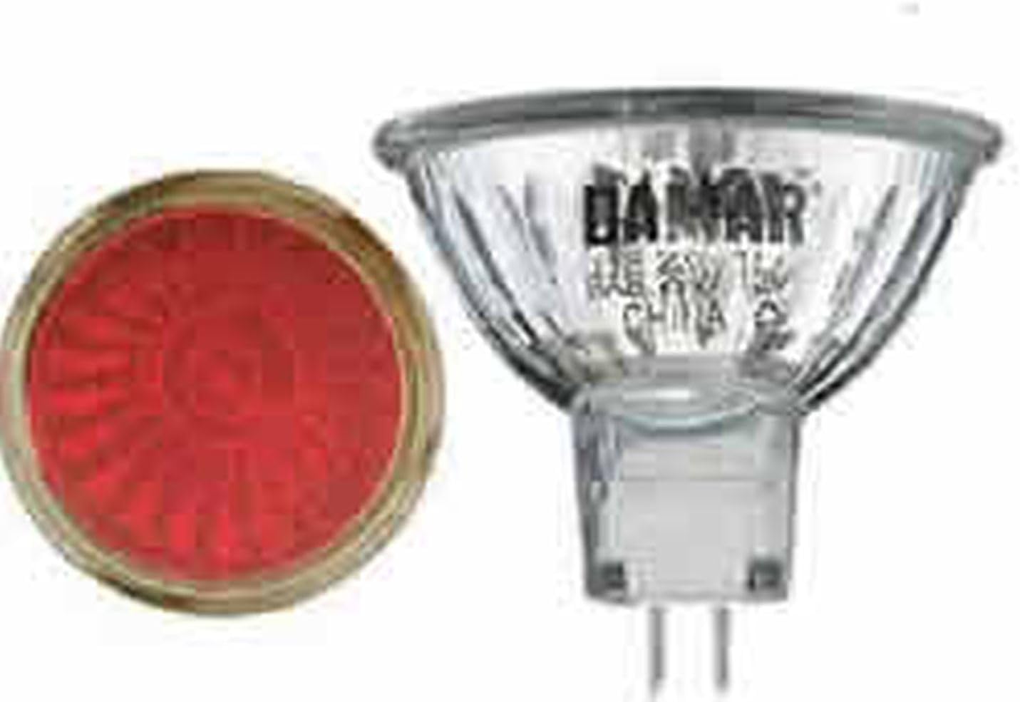 Technical Precision Replacement for Damar BAB/CG/RED 20W 12V MR16 Light Bulb 2 Pack