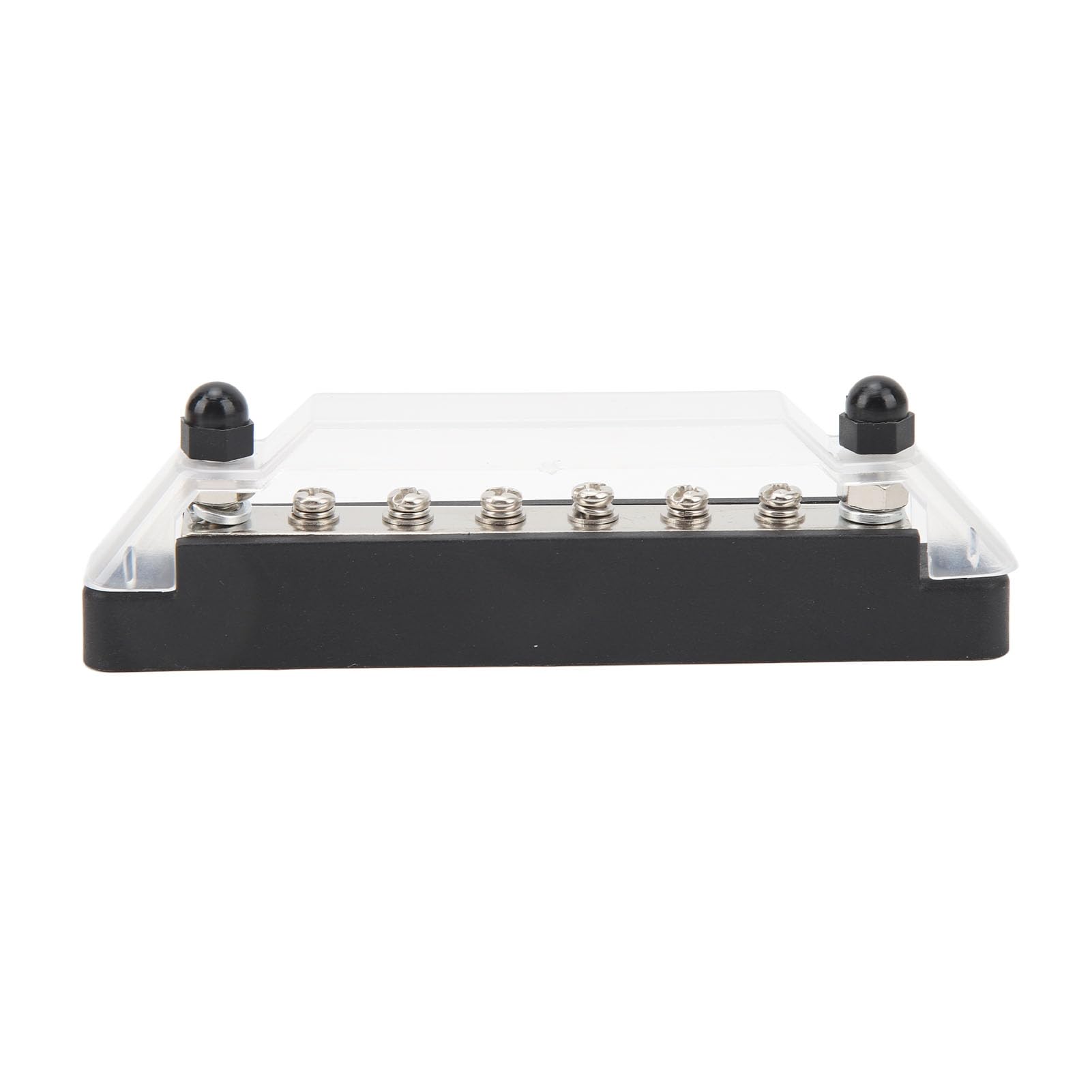 Bloc de Distribution d'alimentation M6 150A DC 12-48V, Bus Bar 8 Voies Noir et Rouge - Connexion Stable et sûre pour Bateaux, Voitures et véhicules Utilitaires