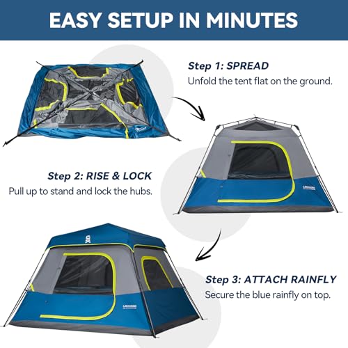 Carpa Instantánea para 4 Personas con Montaje Rápido miniatura 4