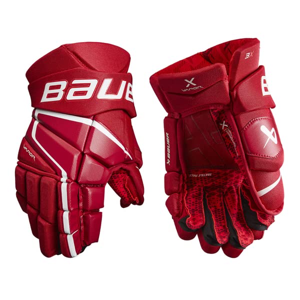 Bauer Vapor 3X Handschuhe Intermediate, Größe:12 Zoll, Farbe:schwarz/weiß