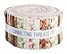 Connecting Threads Print Collection Precut Quilting Fabric Bundle (Heirloom Bouquet - 2.5" Strips)