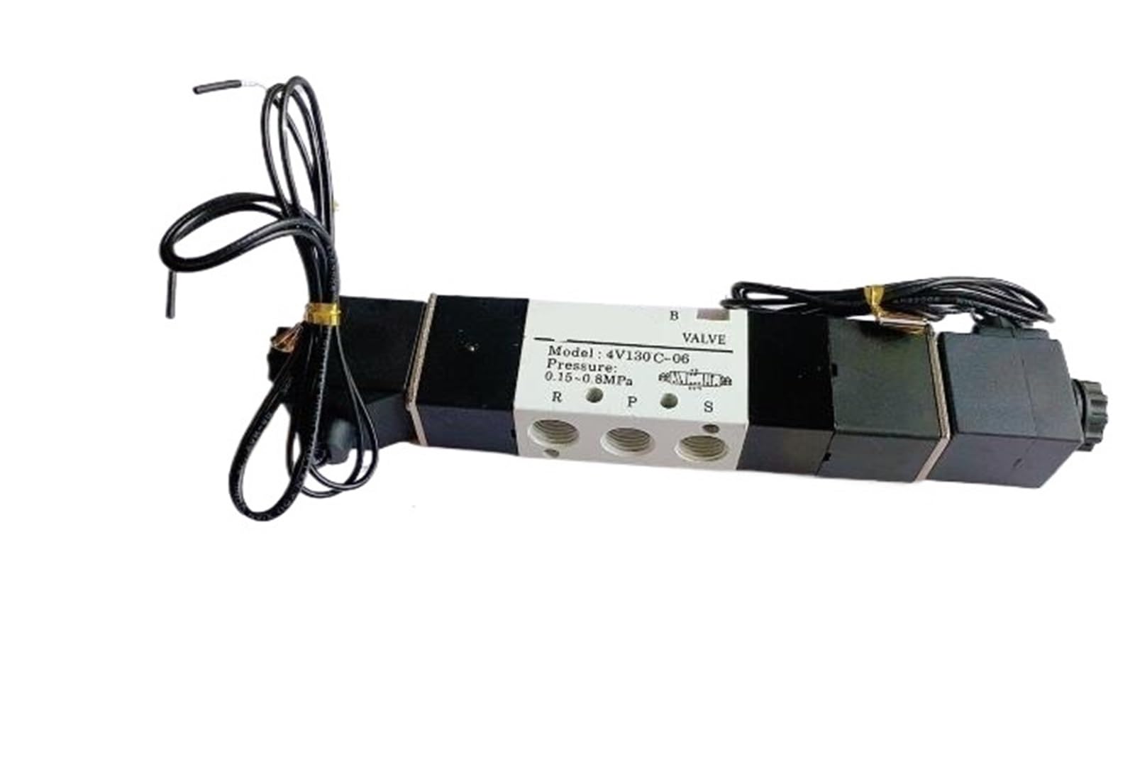 Électrovannes pneumatiques 4V130-06 vanne de régulation 5 ports DC12V