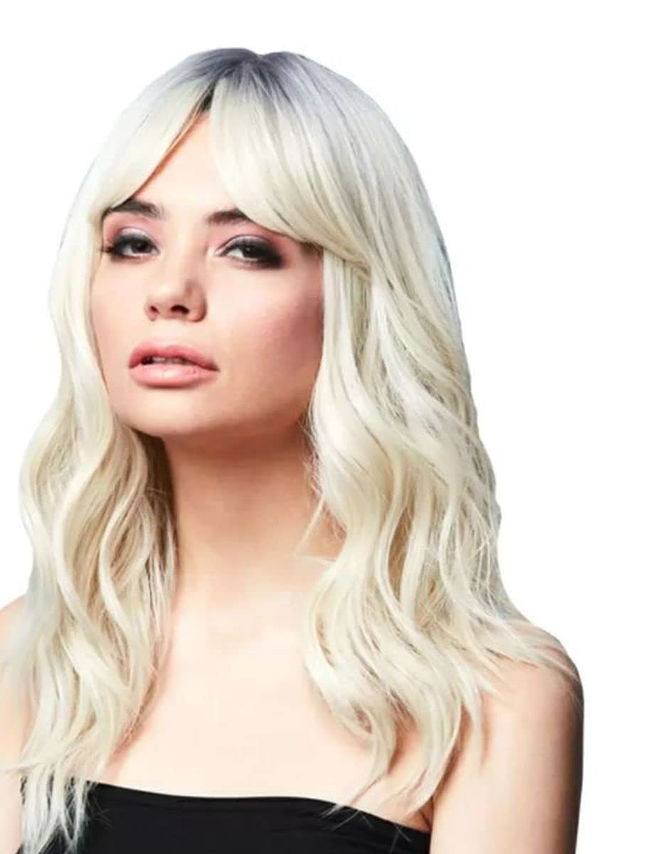 Fever Ashley Wig Two Toned Blend Ice Blonde