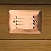 Kichler 15782CO Louvered 2W 3000K 12V LED Step Light, Unfinished Copper Finish