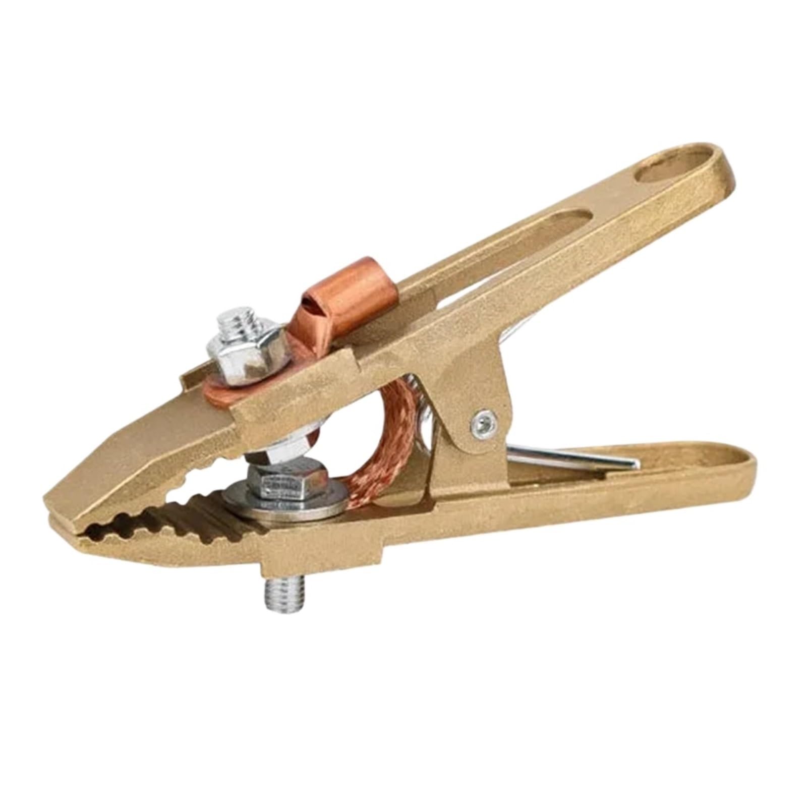 Welding Earth clamp Copper Welding Ground Clamp Spring Loaded Insulated Handle Multiple Sizes(A 800A)