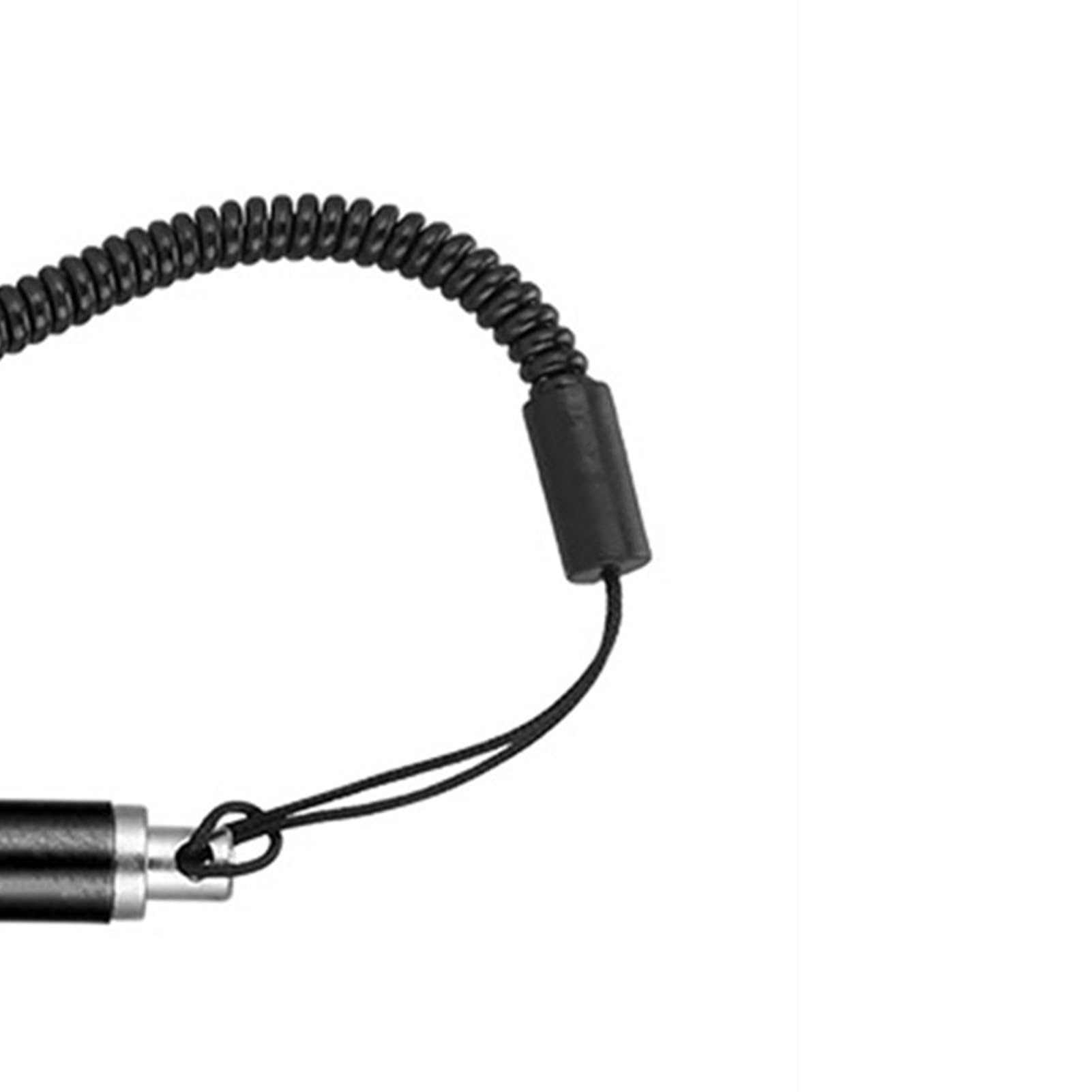Cocoarm Lápiz Táctil para Pantalla con Cuerda de Resorte, Lápiz óptico Resistivo para PDA y Navegador, Ideal para Prevenir Arañazos y Escribir en Pantallas Táctiles (Black)
