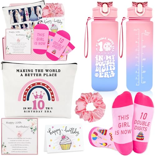 Awfrky Gifts for 10 Year Olds Girls 10 Year Old Gifts for Girls Presents for a 10th Birthday Girl Gift for Her Daughter Sister Niece Granddaughter Best 10th Birthday Gift for Teen Girl