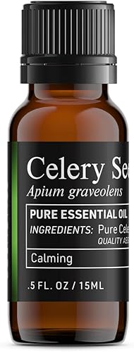 Aceite esencial 100% puro, probado por lotes y verificado por terceros, calidad premium en la que puedes confiar (0.5 onzas líquidas) (semillas de