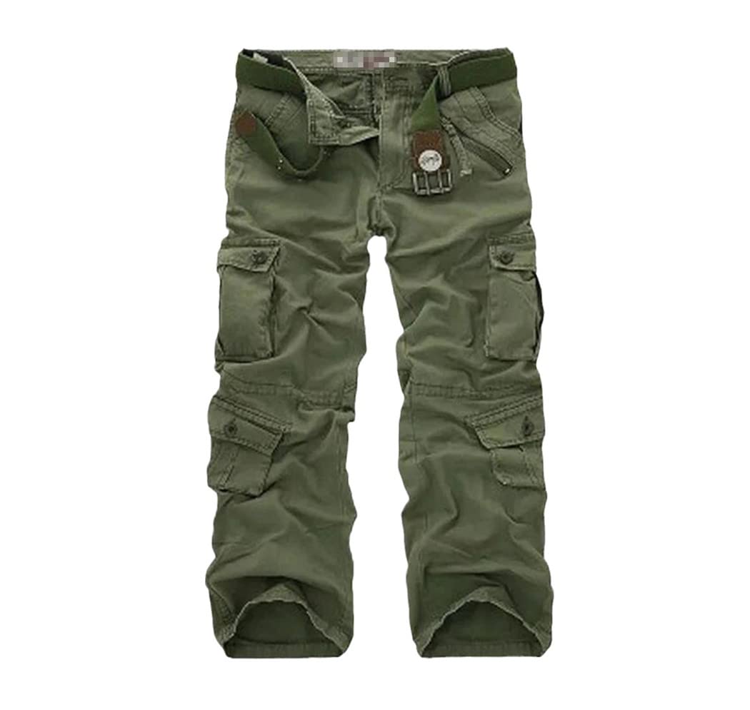 Pantalon militaire en coton de qualité supérieure pour homme résistant et multipoches - 7