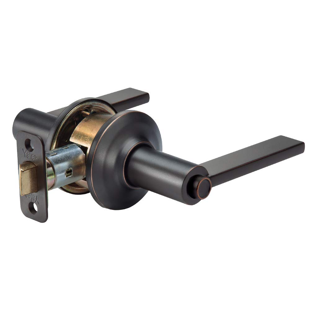 Yale Security D520VK01 Valdosta, Satin Nickel Privacy Lever Lock