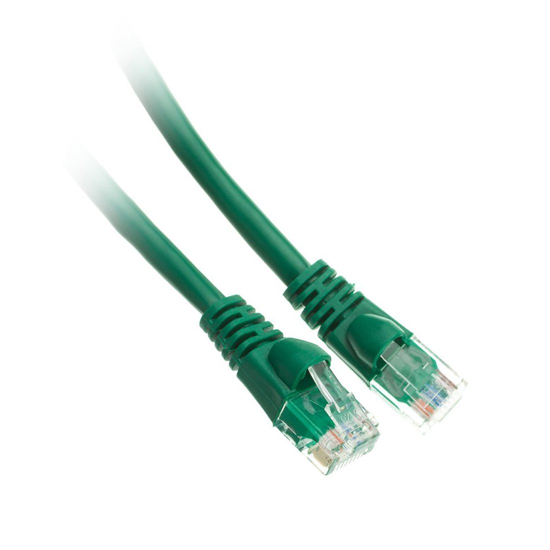ACLStaticide 20 Feet RJ45 Snagless/Molded Boot Green Cat6 Ethernet Lan Cable, 1 Pack