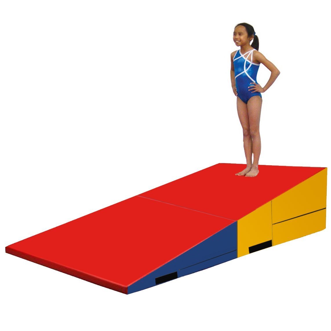 cheese wedge tumbling mat