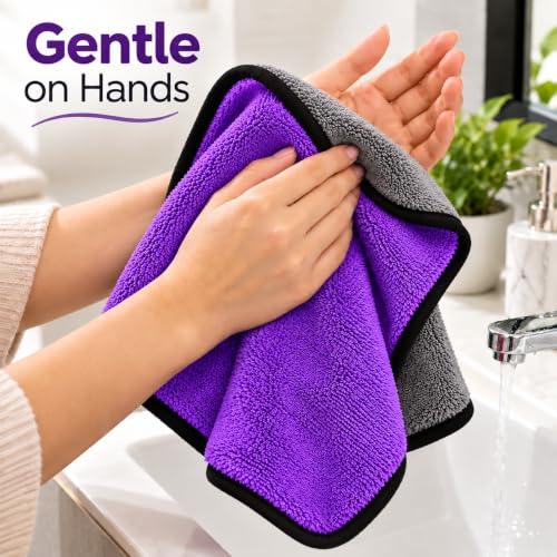 Image of RD TREND Microfiber Cleaning Towel 2 Pc | 40x60 cm| 500 GSM