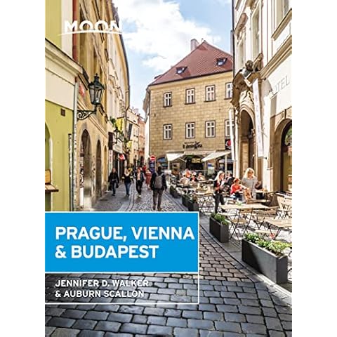 Moon Prague, Vienna & Budapest (Travel Guide) Cover
