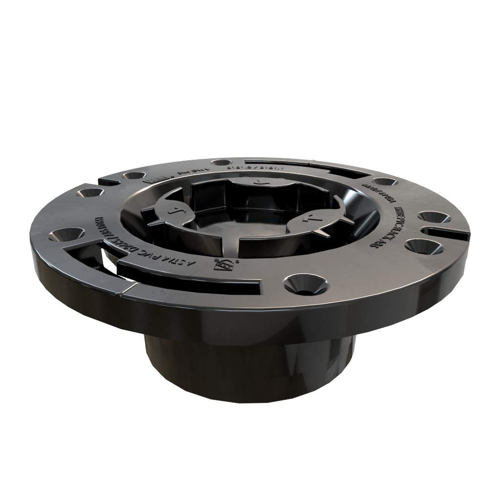 Oatey 43556 Anillo de plástico ABS, 3 pulgadas o 4 pulgadas
