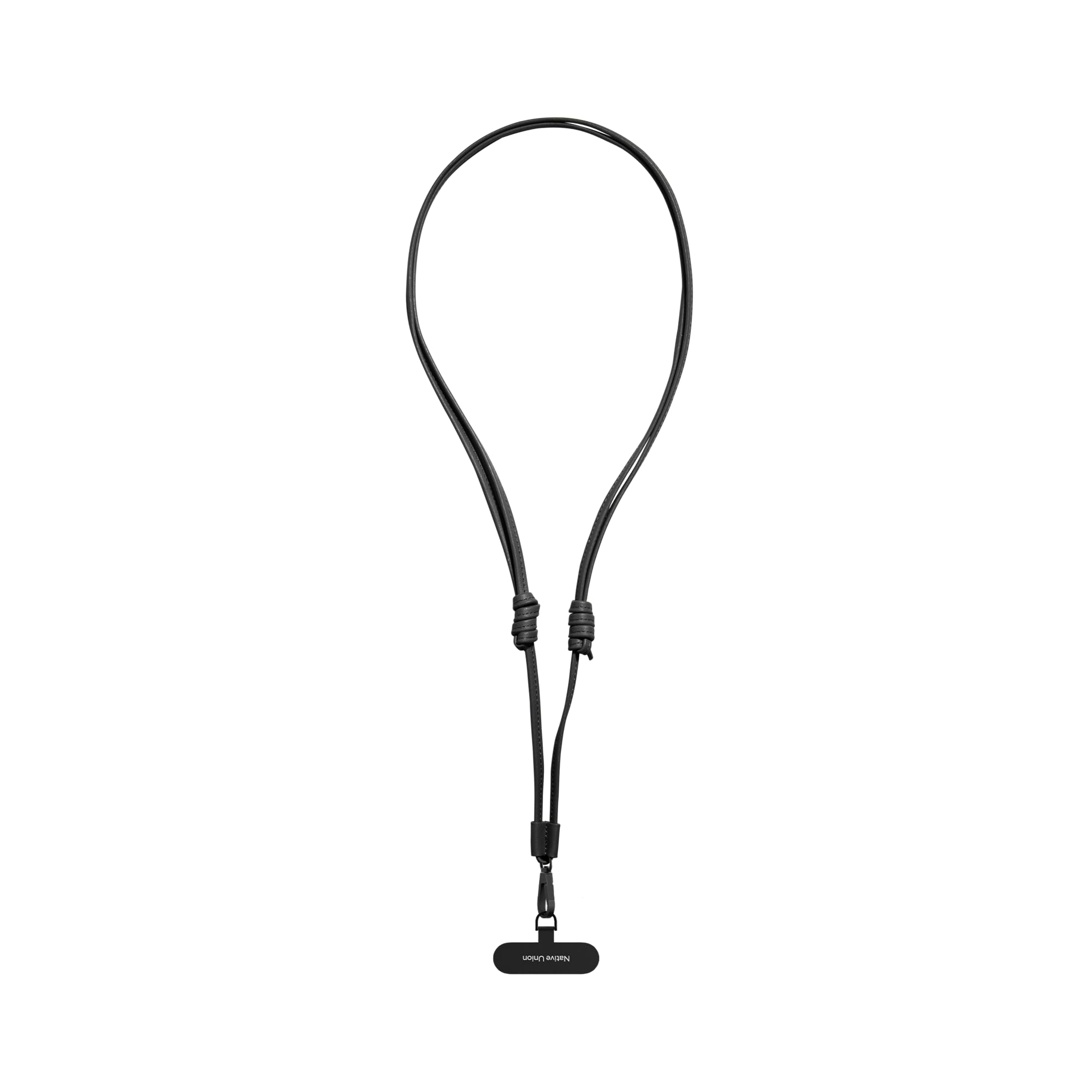 Native UnionUniversal Sling – Adjustable & Detachable Crossbody Strap – Made with 100% rPET Recycled Polyester – Universally Compatible with All Smartphones (Black)