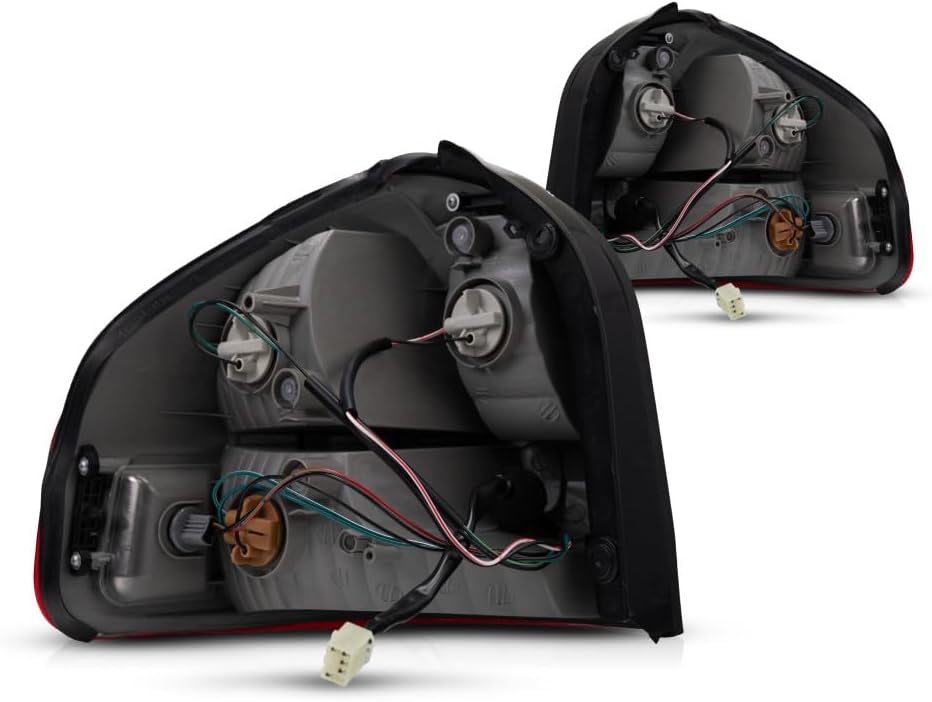CarLights360: For Hyundai Santa Fe Tail Light 2001 02 03 2004 Pair Driver and Passenger Side HY2800125 | HY2801125