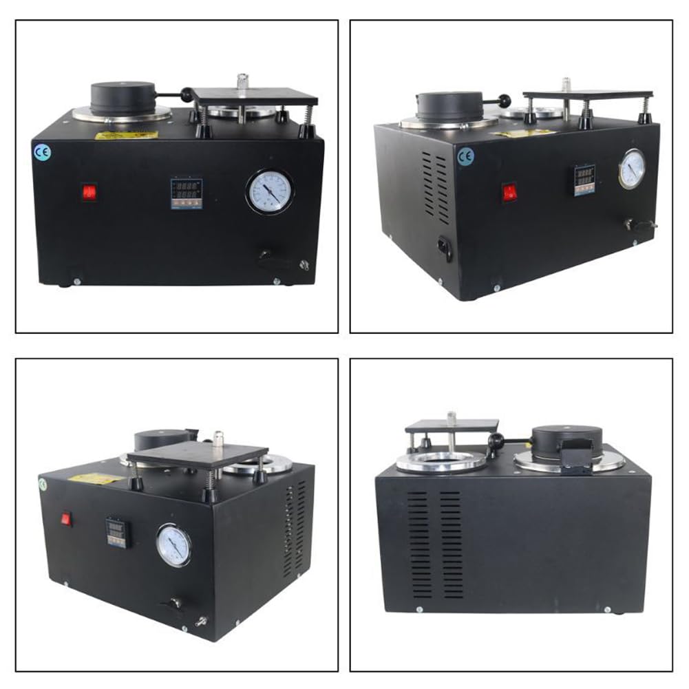 Irfora Machine de coulée de bijoux de 2 kg, affinage à haute température, machine de fusion de moulage sous vide, équipement de moulage multifonctionnel de moulage de plâtre de bijoux